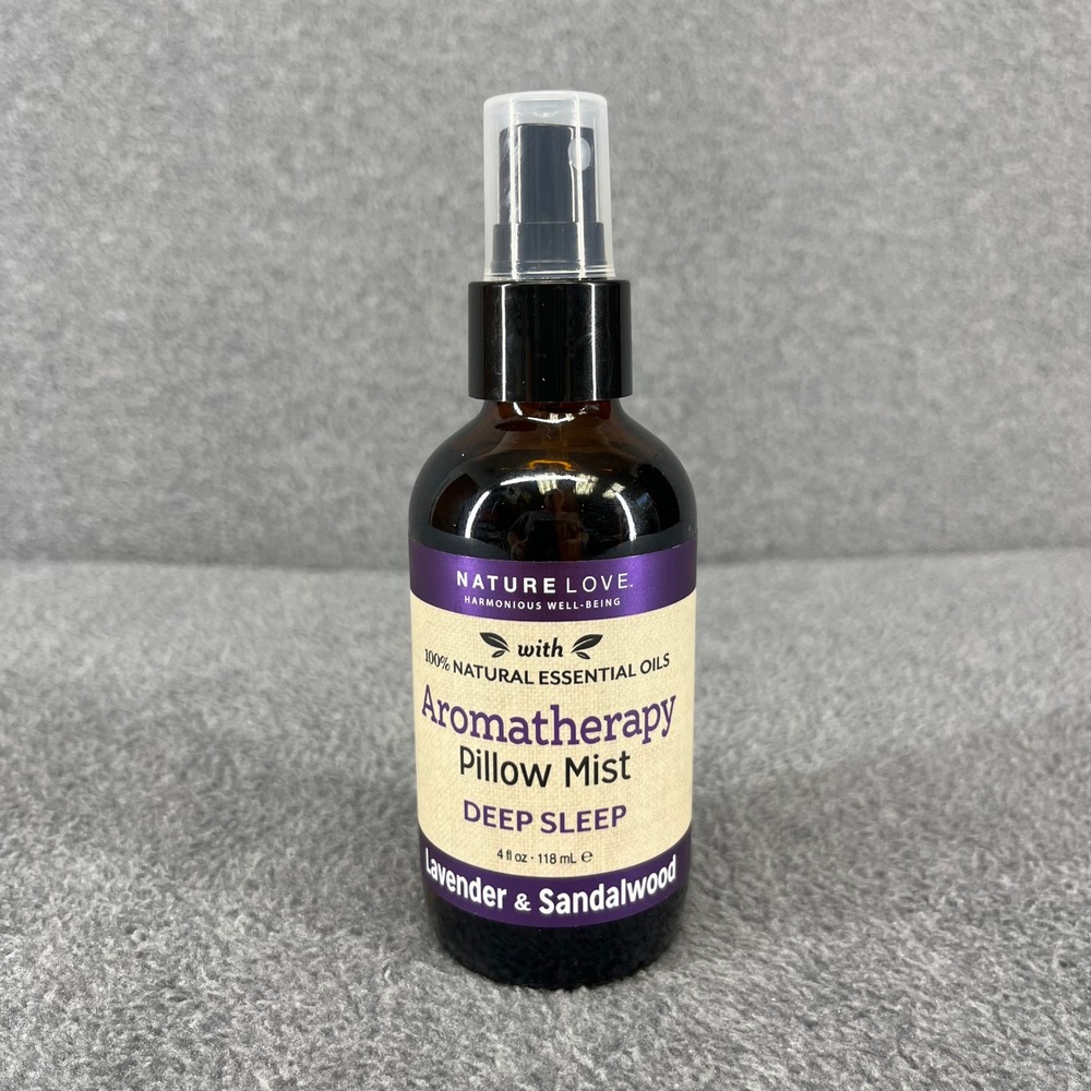 Nature Love Aromatherapy Pillow Mist Lavender Sandalwood Deep Sleep Spray 4 oz